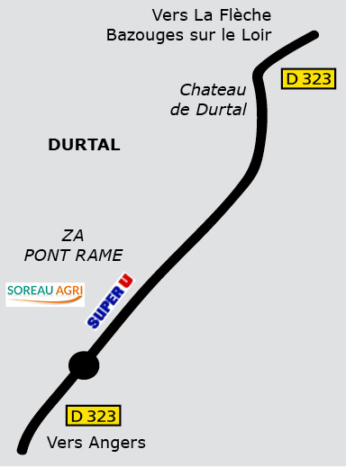 plan soreauagri durtal matériels agricoles